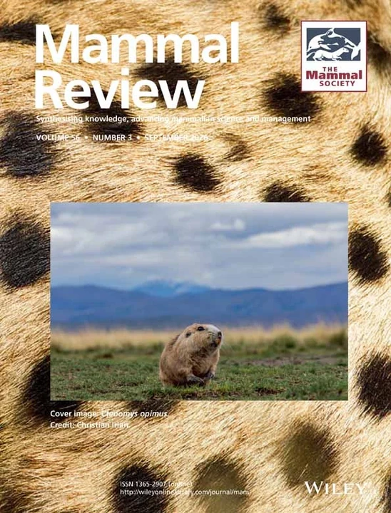 MAMMAL REVIEW journal cover