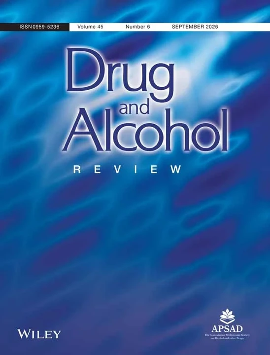 DRUG AND ALCOHOL REVIEW 期刊封面