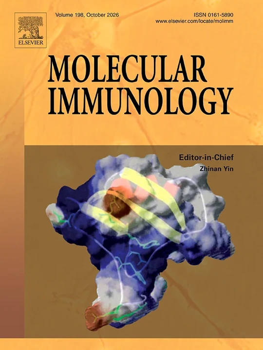 MOLECULAR IMMUNOLOGY 期刊封面
