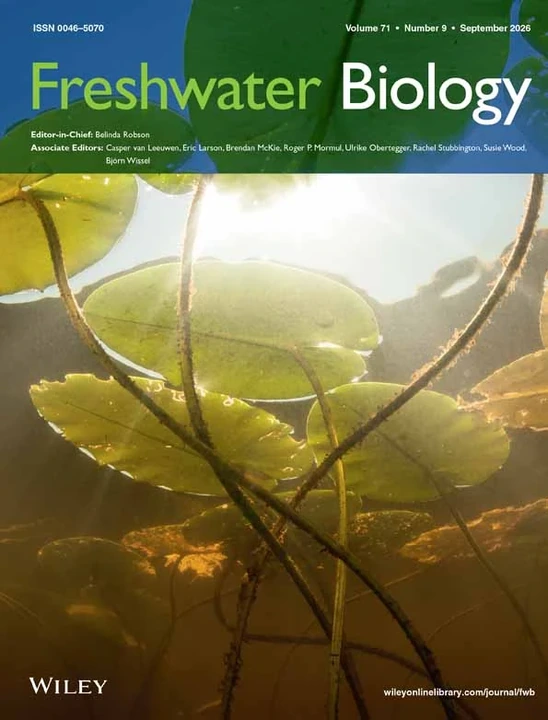 FRESHWATER BIOLOGY journal cover