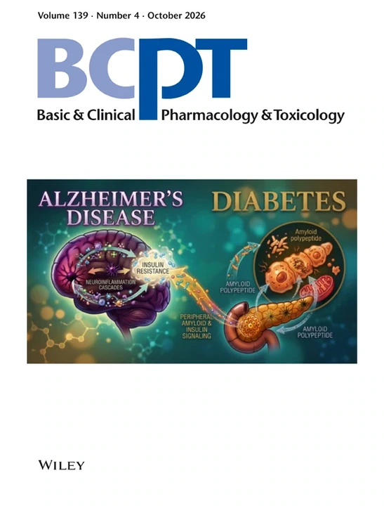 BASIC & CLINICAL PHARMACOLOGY & TOXICOLOGY journal cover