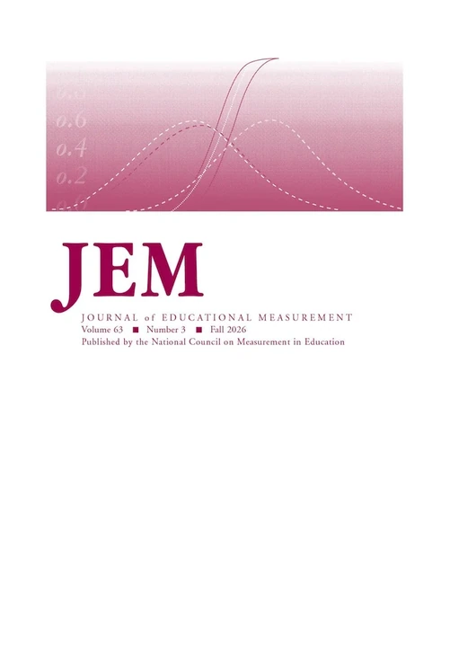 JOURNAL OF EDUCATIONAL MEASUREMENT journal cover