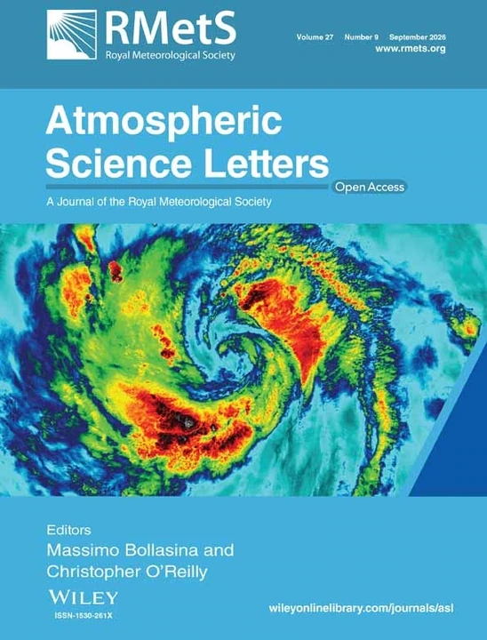 Atmospheric Science Letters 期刊封面