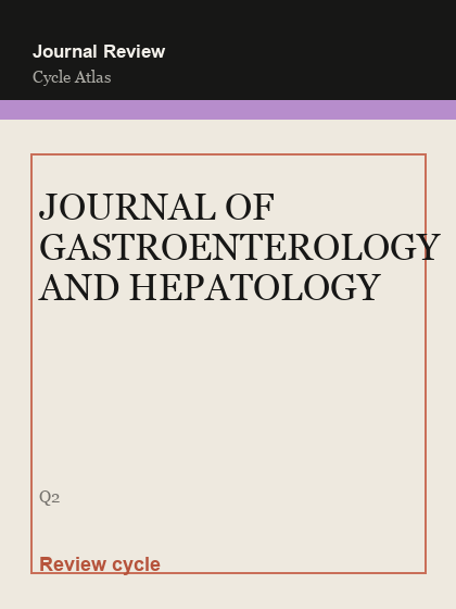 JOURNAL OF GASTROENTEROLOGY AND HEPATOLOGY 临时占位封面