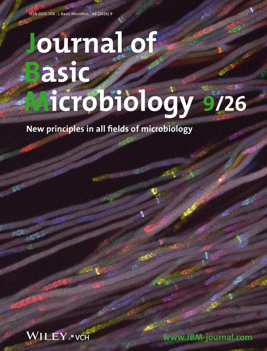 JOURNAL OF BASIC MICROBIOLOGY 期刊封面
