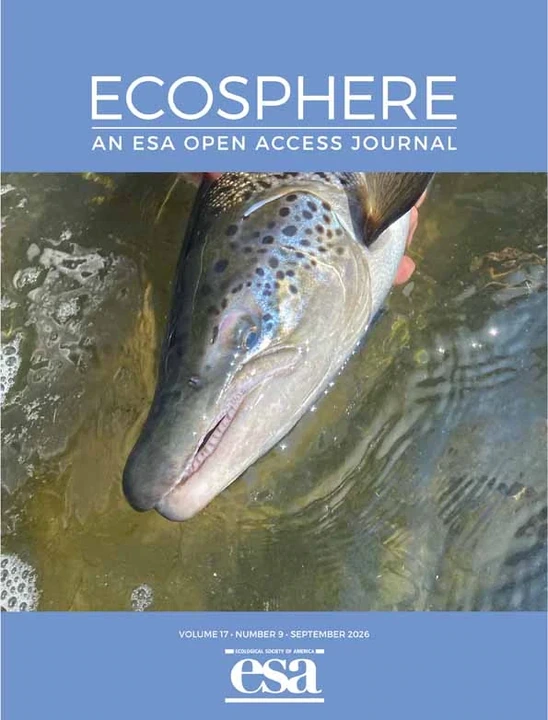Ecosphere journal cover