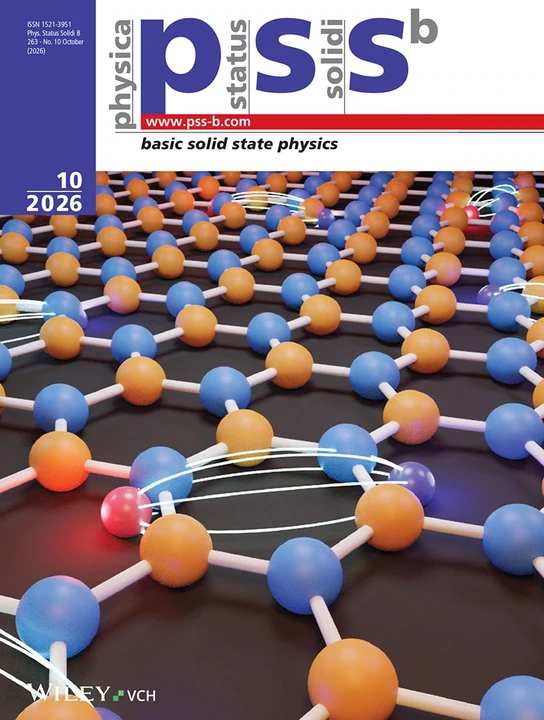 PHYSICA STATUS SOLIDI B-BASIC SOLID STATE PHYSICS journal cover