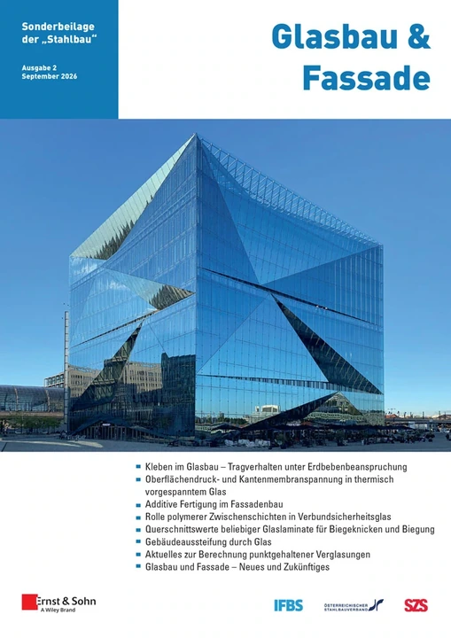 Stahlbau journal cover