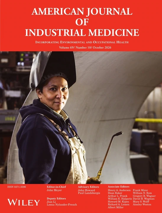 AMERICAN JOURNAL OF INDUSTRIAL MEDICINE journal cover