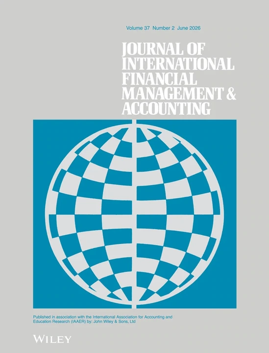 Journal of International Financial Management & Accounting 期刊封面