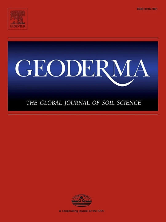 Geoderma journal cover