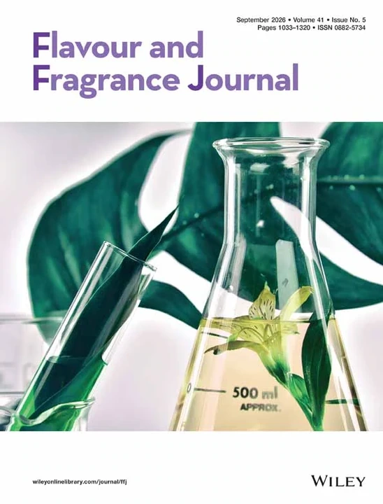 FLAVOUR AND FRAGRANCE JOURNAL journal cover