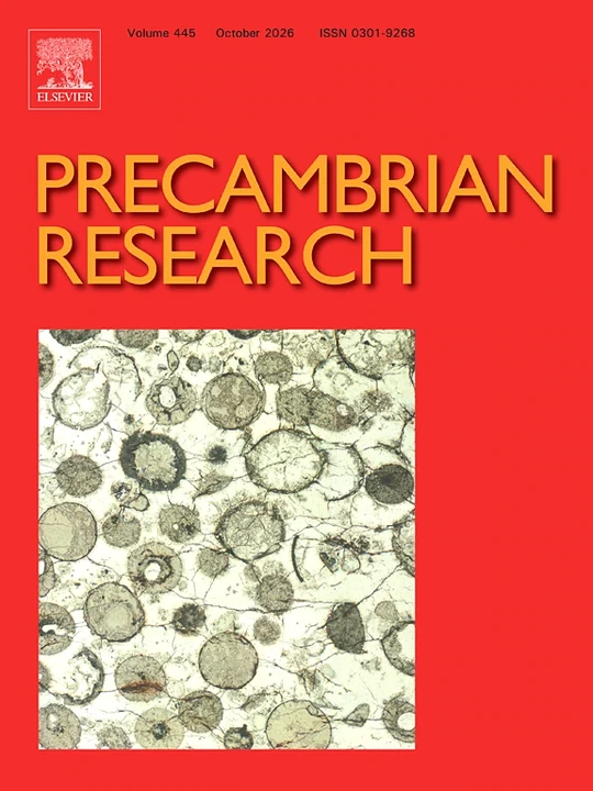 PRECAMBRIAN RESEARCH 期刊封面
