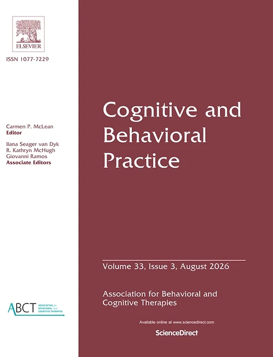 COGNITIVE AND BEHAVIORAL PRACTICE journal cover
