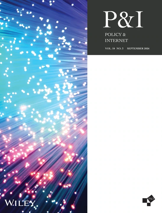 Policy and Internet journal cover