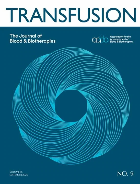 TRANSFUSION journal cover