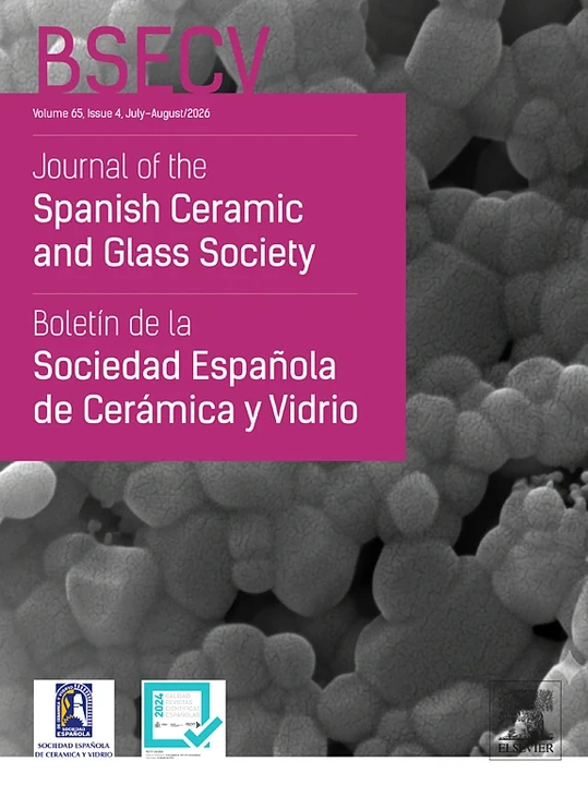 BOLETIN DE LA SOCIEDAD ESPANOLA DE CERAMICA Y VIDRIO journal cover