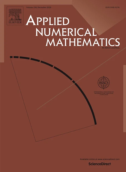 Applied Numerical Mathematics journal cover