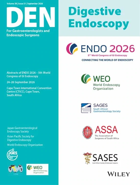 Digestive Endoscopy journal cover