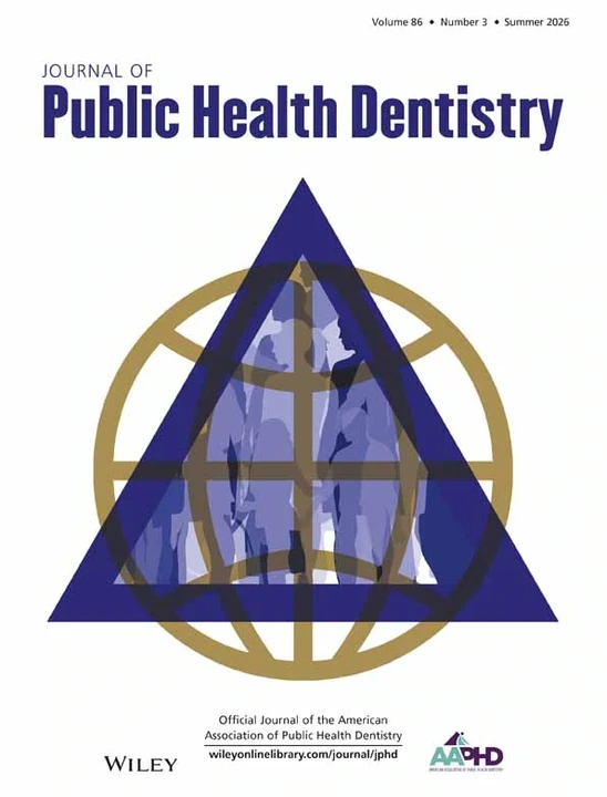 JOURNAL OF PUBLIC HEALTH DENTISTRY journal cover