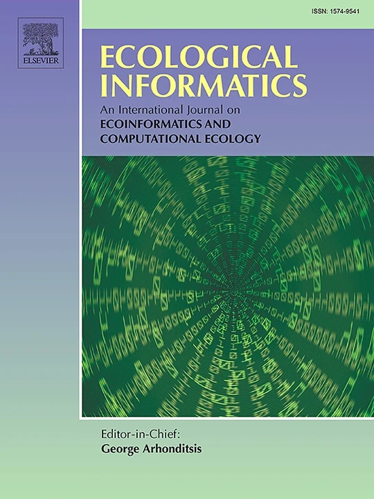 Ecological Informatics 期刊封面
