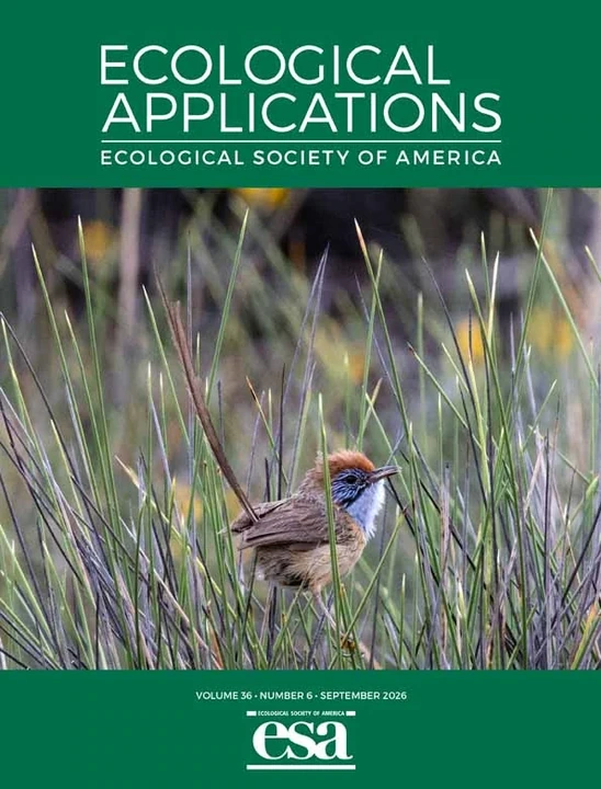 ECOLOGICAL APPLICATIONS journal cover