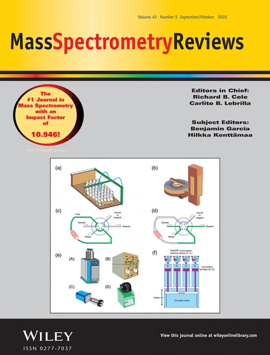 MASS SPECTROMETRY REVIEWS 期刊封面