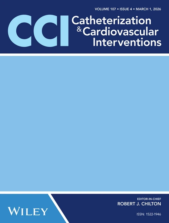 CATHETERIZATION AND CARDIOVASCULAR INTERVENTIONS journal cover
