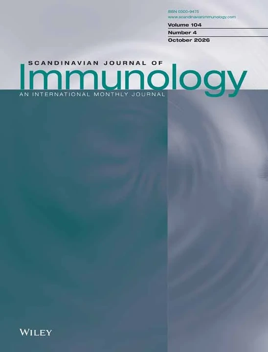 SCANDINAVIAN JOURNAL OF IMMUNOLOGY journal cover