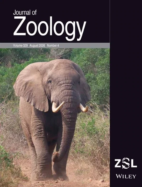JOURNAL OF ZOOLOGY journal cover