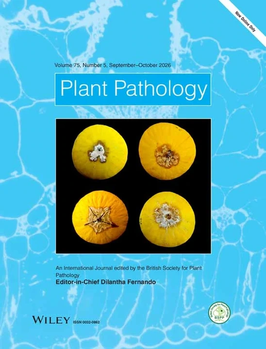 PLANT PATHOLOGY journal cover