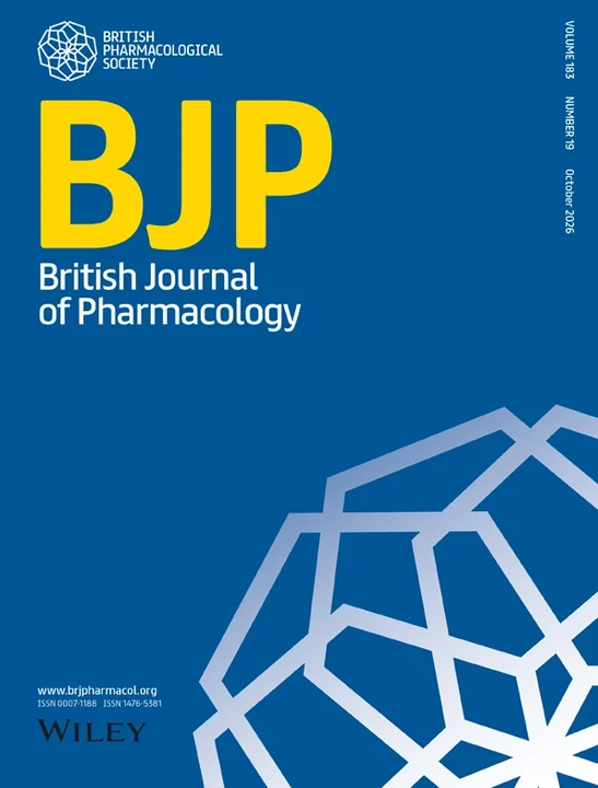 BRITISH JOURNAL OF PHARMACOLOGY journal cover