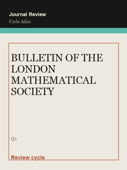 BULLETIN OF THE LONDON MATHEMATICAL SOCIETY 临时占位封面
