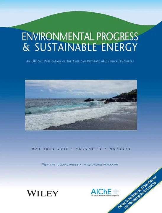 Environmental Progress & Sustainable Energy 期刊封面