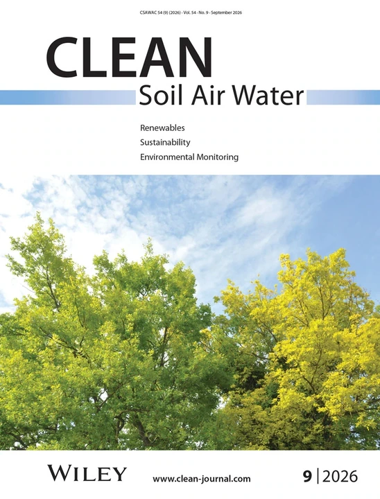 CLEAN-Soil Air Water journal cover