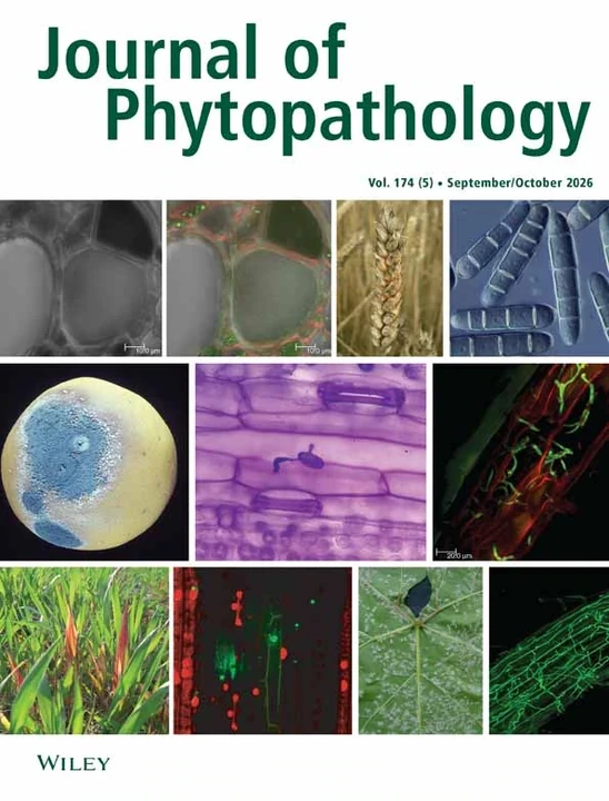 JOURNAL OF PHYTOPATHOLOGY journal cover