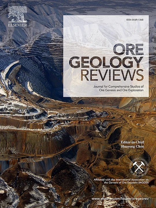 ORE GEOLOGY REVIEWS 期刊封面