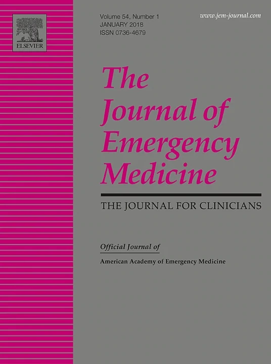 JOURNAL OF EMERGENCY MEDICINE 期刊封面
