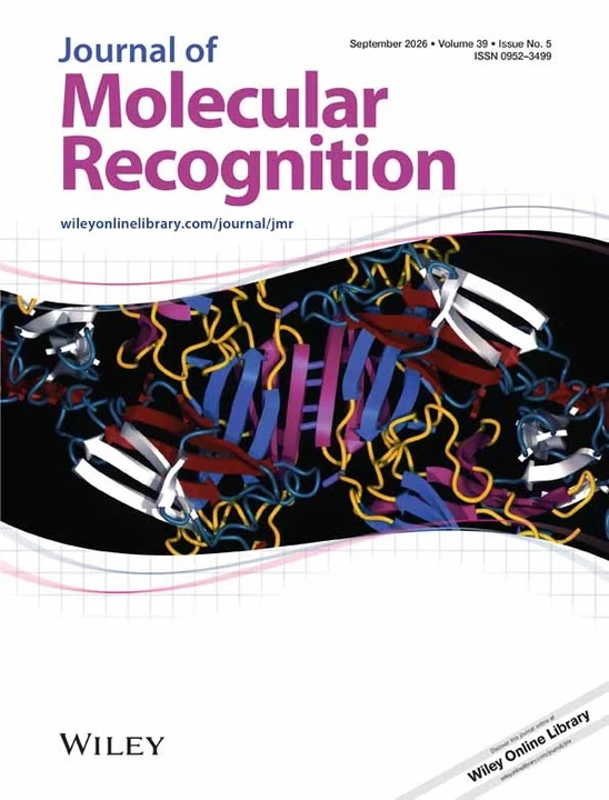JOURNAL OF MOLECULAR RECOGNITION journal cover