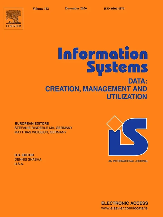 INFORMATION SYSTEMS journal cover