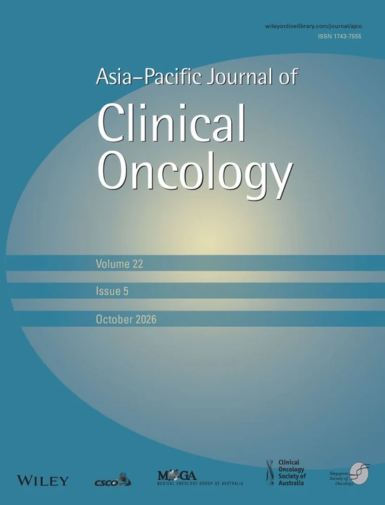 Asia-Pacific Journal of Clinical Oncology journal cover