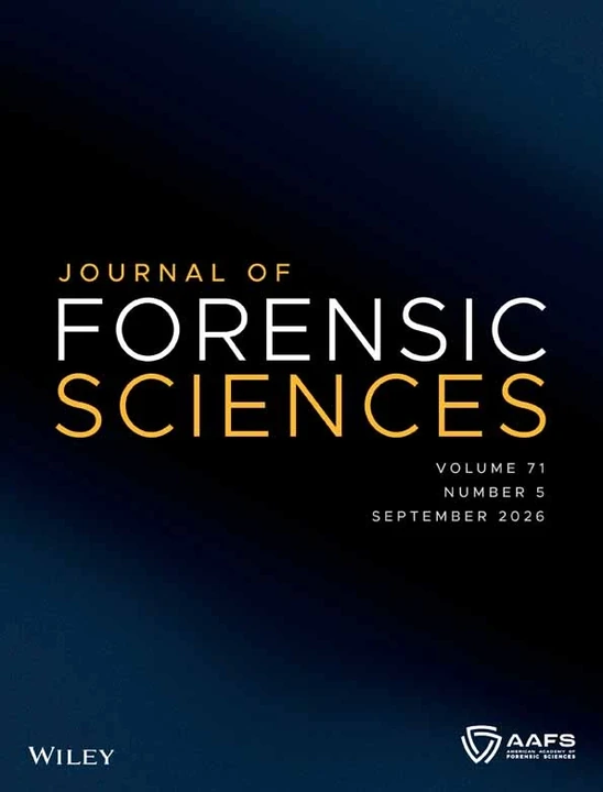 JOURNAL OF FORENSIC SCIENCES journal cover