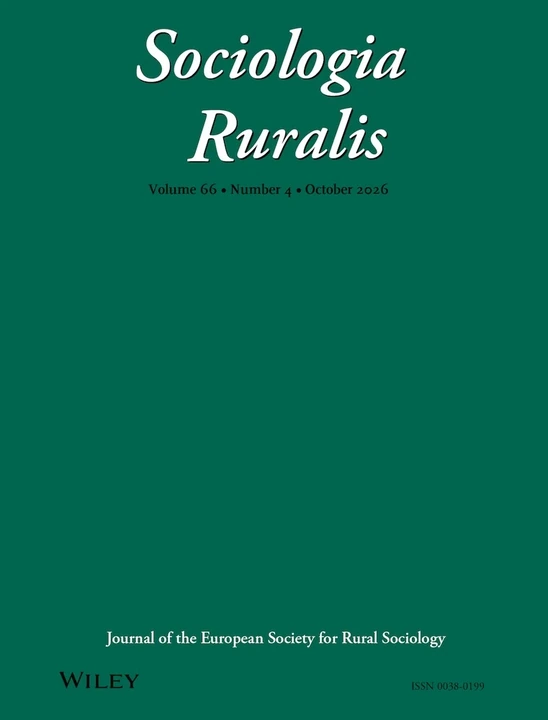 SOCIOLOGIA RURALIS 期刊封面