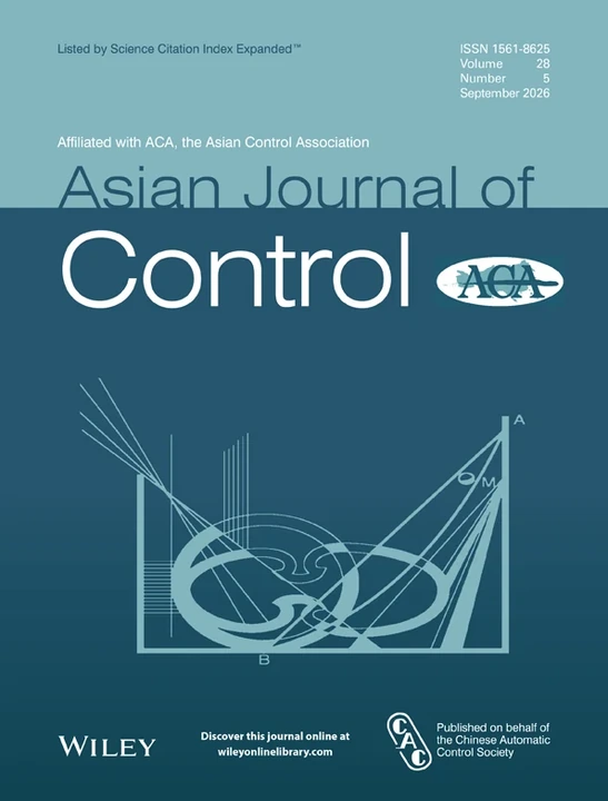 ASIAN JOURNAL OF CONTROL 期刊封面
