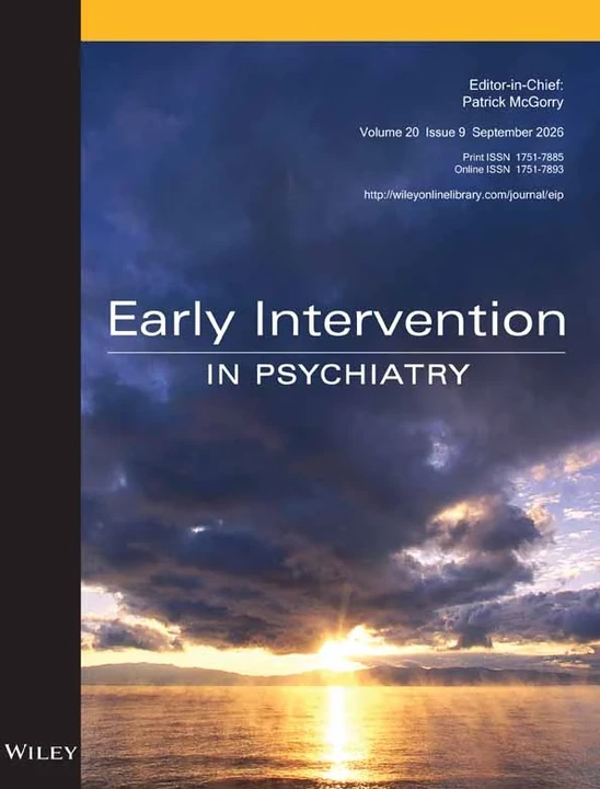 Early Intervention in Psychiatry journal cover