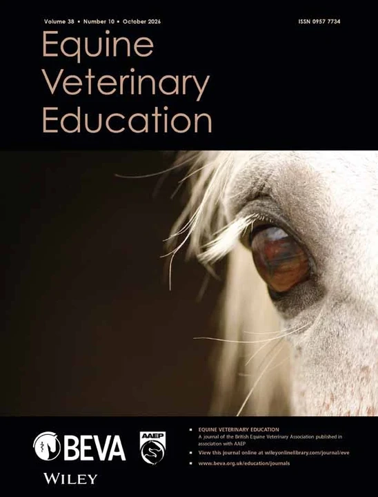 EQUINE VETERINARY EDUCATION 期刊封面