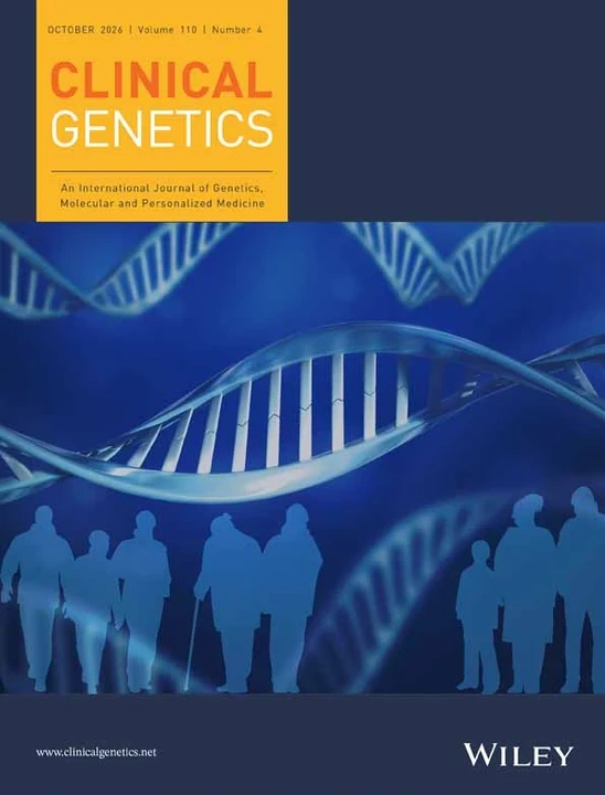 CLINICAL GENETICS 期刊封面