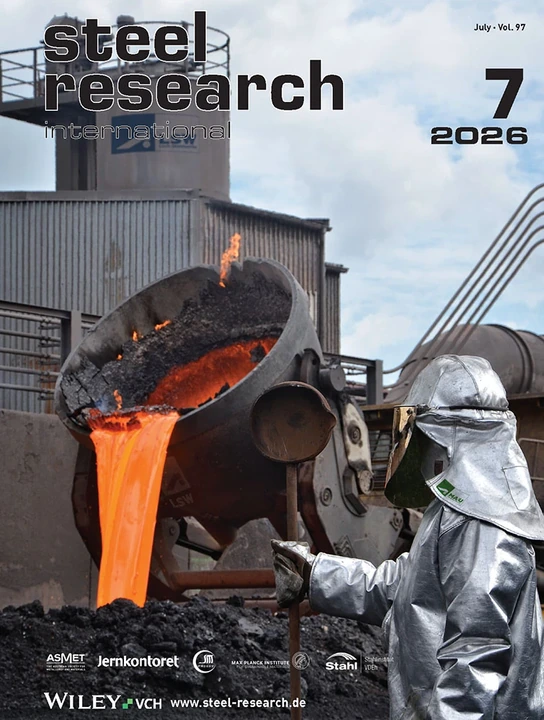 STEEL RESEARCH INTERNATIONAL 期刊封面