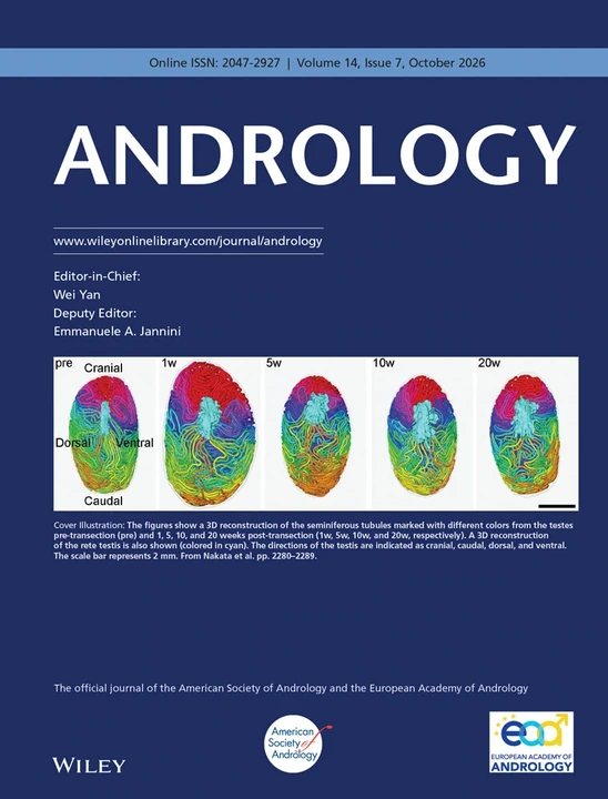 Andrology journal cover