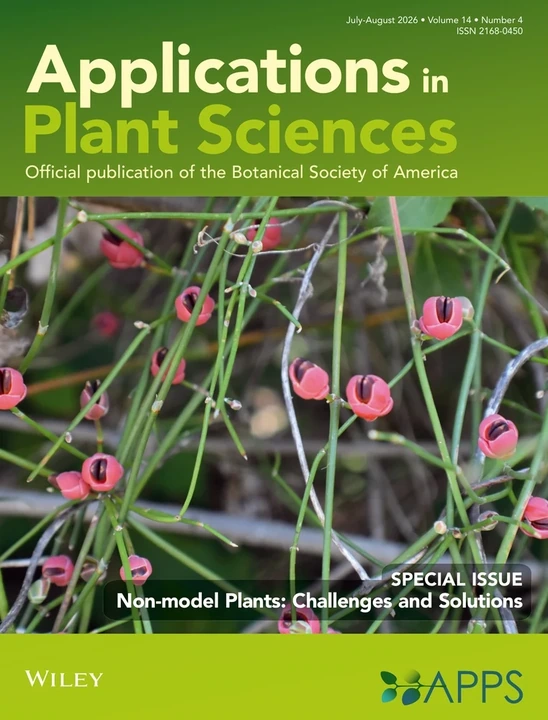 Applications in Plant Sciences 期刊封面